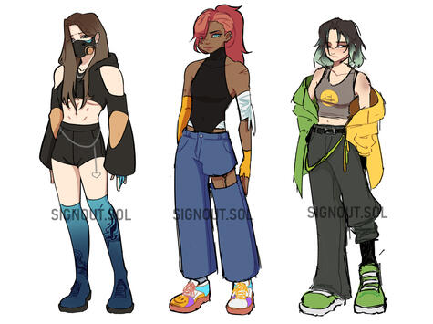 full body +2 add character, no background